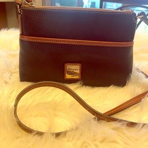Dooney & Burke Small Navy Crossbody Bag